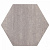 Soft Comfort Zeskant 60/52,5x30x4 cm Ivory