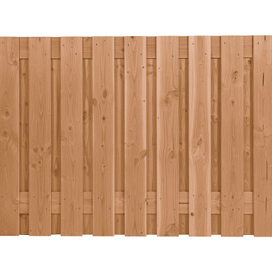 Scherm Coloured Wood Geschaafd 19 planks 130x180 cm
