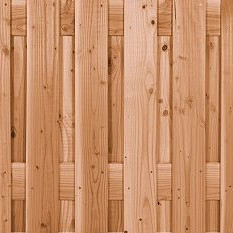 Scherm Coloured Wood Ruw 21 planks 90x180 cm