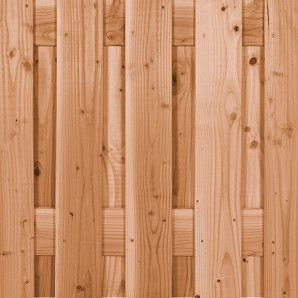Scherm Coloured Wood Ruw 19 planks 90x180 cm