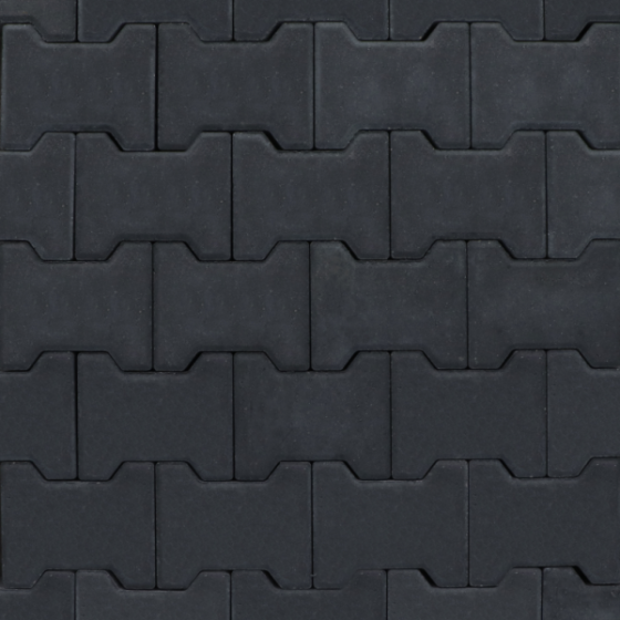 H-verbandsteen Basicstone 8 cm Zwart Machinaal Pakket