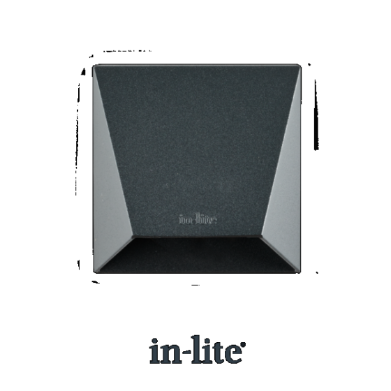 In-Lite Wedge Wall 12V - Dark Grey