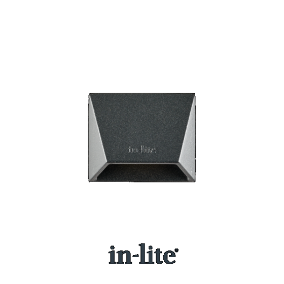 In-Lite Mini Wedge Wall 12V - Dark Grey