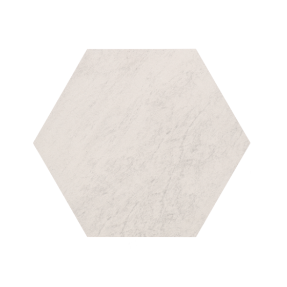 Staptegel Hexagons Quarzite Bianca Ø60x52x2cm