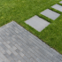 Strackstone+ Dikformaat 21x7x8cm vlak Antraciet