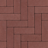 Strackstone+ Dikformaat 21x7x8cm vlak wijnrood