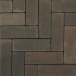 Strackstone+ Dikformaat 21x7x8cm vlak havanna/antraciet genuanceerd