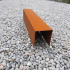 Randbescherming Cortenstaal Top 200x6x5,5 t.b.v. opsluitband