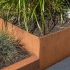 Flexline Borderrand Cortenstaal 24cm lengte 216cm incl. 5 grondnagels en verbindingsset