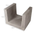 U-element 40x50x40 Grijs