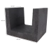 U-element 40x50x40 Antraciet