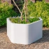 Shape Plantenbakken Polyester 1300 x 1260 x 600 mm Zwart