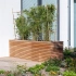MALAGA RHOMBUS Plantenbakken Hardhout 2000 x 500 x 608 mm