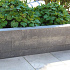 Forto Walling 60x10x10cm grijs/zwart