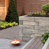 Decor Block 40x10x10cm grijs/zwart