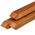 Hardhouten paal geschaafd 4rh met punt 8,5 x 8,5 x 275 cm