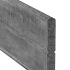 Berton©-motiefplaat smal antraciet H26 x D4,8 x L184 cm blokhutprofiel