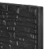 Berton©-motiefplaat antraciet gecoat H36 x D4,8 x L184 cm Rustico