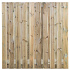 Tuinscherm grenen groen geïmpregneerd, 21-planks (19 + 2) Haaksbergen 180 x 180 cm