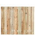 Tuinscherm grenen groen geïmpregneerd, 21-planks (19 + 2) Enschede 150 x 180 cm