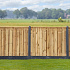 Tuinscherm grenen groen geïmpregneerd, 21-planks (19 + 2) Enschede 130 x 180 cm