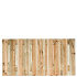 Tuinscherm grenen groen geïmpregneerd, 21-planks (19 + 2) Enschede 90 x 180 cm