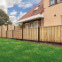 Tuinscherm grenen groen geïmpregneerd, 21-planks (19 + 2) Enschede 90 x 180 cm
