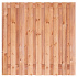 Tuinscherm Red Class Wood, 19-planks (17 + 2) Tanger 180 x 180 cm