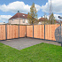 Tuinscherm Red Class Wood, 21-planks (19 + 2) Casablanca 180 x 180 cm