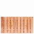 Tuinscherm Red Class Wood, 21-planks (19 + 2) Casablanca 90 x 180 cm
