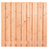 Tuinscherm Douglas, fijnbezaagd, 19-planks (17 + 2) Innsbruck 180 x 180 cm
