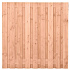 Tuinscherm Douglas, geschaafd, 19-planks (17 + 2) Salzburg 180 x 180 cm