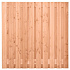 Tuinscherm Douglas, geschaafd, 21-planks (19 + 2) Zwarte Woud 180 x 180 cm