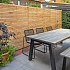Tuinscherm Douglas, geschaafd (Rhombusprofiel) Klagenfurt 180 x 180 cm