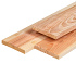 Douglas vlonderplank gedroogd, geschaafd 2,8 x 17,5 x 400 cm