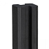 Berton©-E-sleufpaal Vecht antraciet gecoat 10 x 10 x 270 cm eindmodel