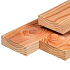 Douglas ligger gedroogd, geschaafd 4rh 6,5 x 24,0 x 600 cm