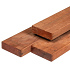 Hardhout timmerhout gedroogd, geschaafd 4rh 4,4 x 14,5 x 490 cm
