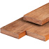 Hardhout bestekhout 5,0 x 20,0 x 250 cm fijnbezaagd - duurzaamheidsklasse 1