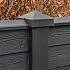 Berton© afdekkap antraciet gecoat, diamantkop 180 cm