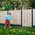 Berton©-paal IJssel antraciet, diamantkop 10 x 10 x 308 cm hoekmodel