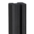 Berton©-sleufpaal Dinkel antraciet gecoat 11,5 x 11,5 x 277 cm tussenmodel