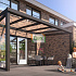 Sunroom regular 300x506cm antraciet gelaagd glas vierkante sierlijst