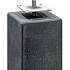 Berton© poer antraciet M16-bus 15 x 15 x 60 cm kleine velling