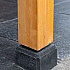 Berton© poer antraciet M20-bus 15 x 15 x 60 cm