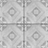 GeoCeramica® 60x60x4 Symbol Block Smoke