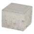 Ecotop Base Halve bss 10,5x10,5x8 normaal facet grijs KOMO