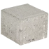Ecotop Base Halve bss 10,5x10,5x8 normaal facet grijs KOMO