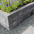 Classico Block 45x12,5x12,5cm grijs/zwart