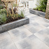 Classico Block 45x12,5x12,5cm grijs/zwart
